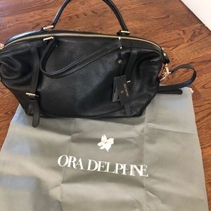 Ora Delphine Adele Satchel Black